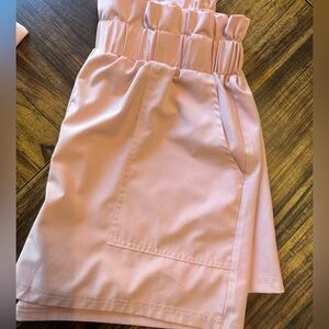 Paper Bag Top Dress Shorts